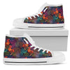 Rooster Print Style Women High Top Shoes