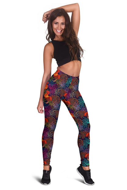 Rooster Print Style Women Leggings