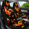 Rooster Print Themed Universal Fit Car Seat Covers