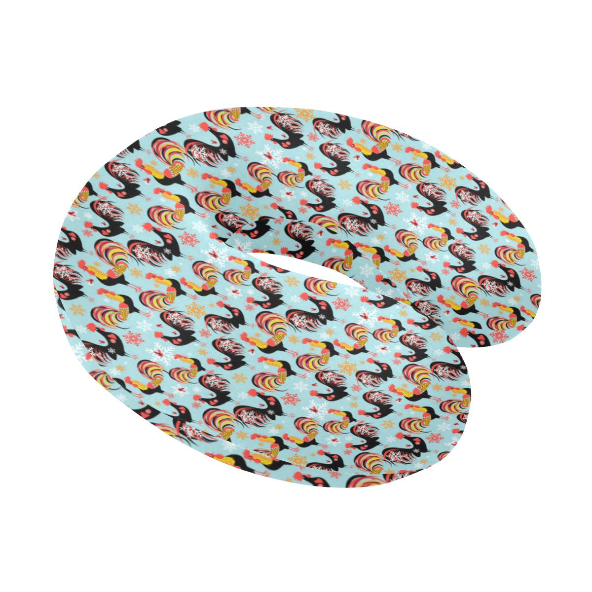 Rooster Themed Design U-Shaped Travel Neck Pillow-JTAMIGO.COM