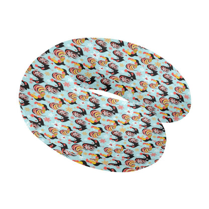 Rooster Themed Design U-Shaped Travel Neck Pillow-JTAMIGO.COM