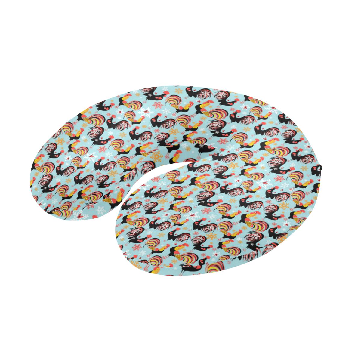 Rooster Themed Design U-Shaped Travel Neck Pillow-JTAMIGO.COM
