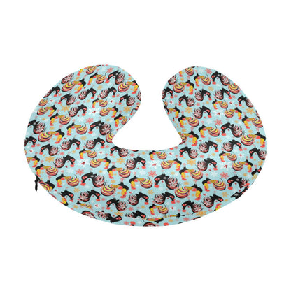 Rooster Themed Design U-Shaped Travel Neck Pillow-JTAMIGO.COM