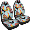 Rooster Themed Design Universal Fit Car Seat Covers