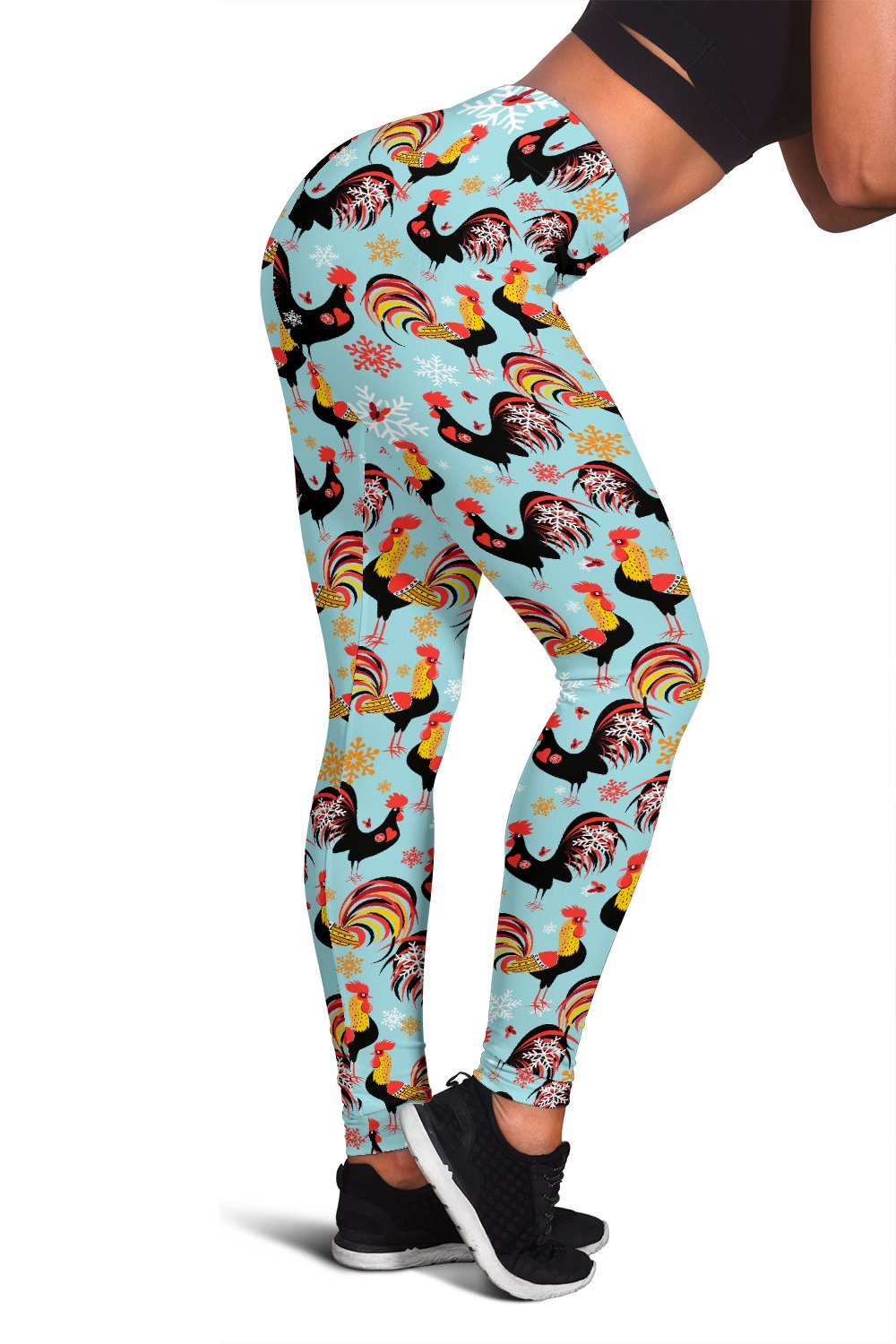 Rooster Themed Design Women Leggings