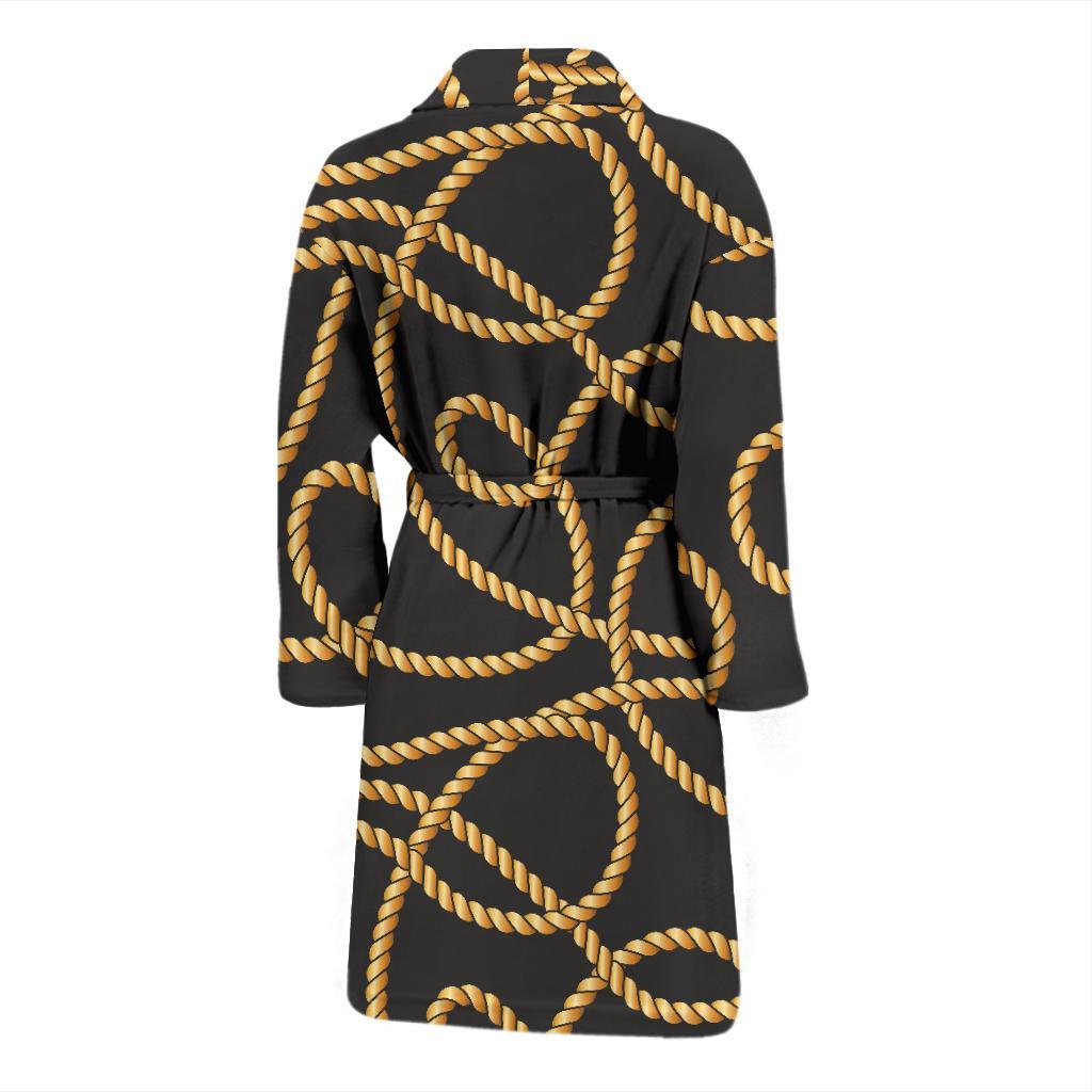 Rope Pattern Print Design A04 Men Bathrobe-JORJUNE.COM