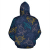 Sea Turtle Baby Print Pullover Hoodie