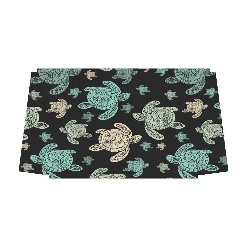 Sea Turtle Stamp Pattern Travel Bag