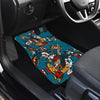 Sea Turtle Tribal Colorful Hand Drawn Car Floor Mats