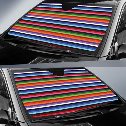 Serape Design Car Sun Shade For Windshield