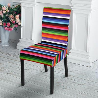 Serape Design Dining Chair Slipcover-JTAMIGO.COM