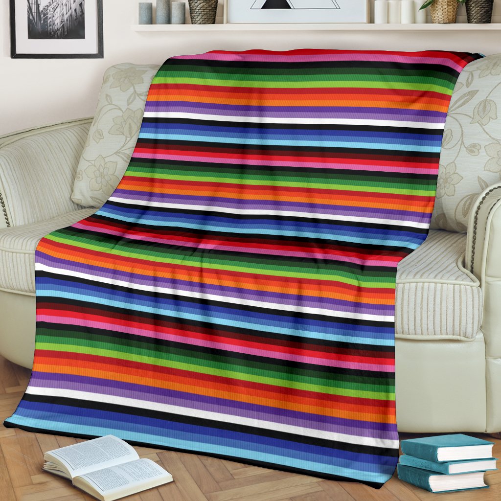 Serape Design Fleece Blanket
