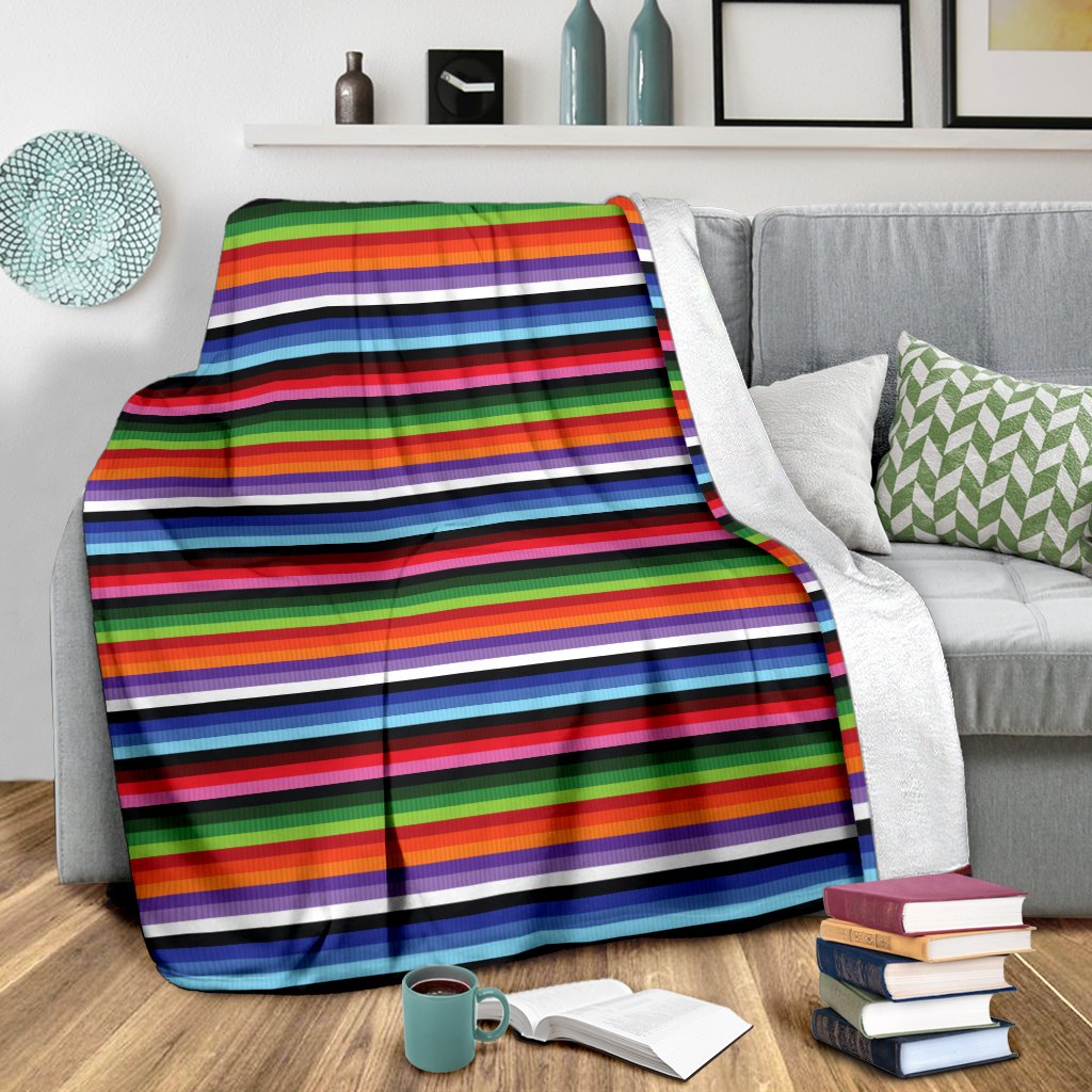 Serape Design Fleece Blanket
