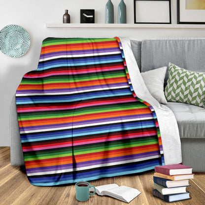Serape Design Fleece Blanket