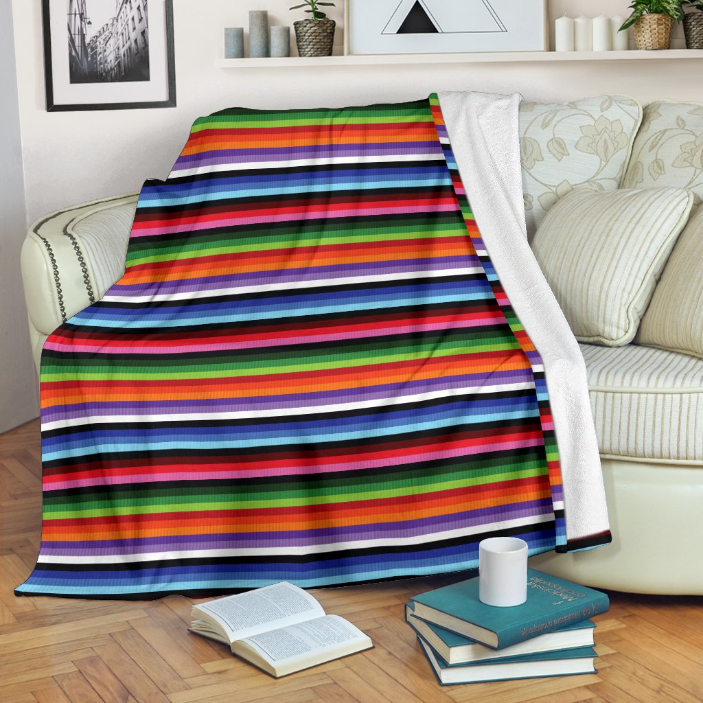 Serape Design Fleece Blanket
