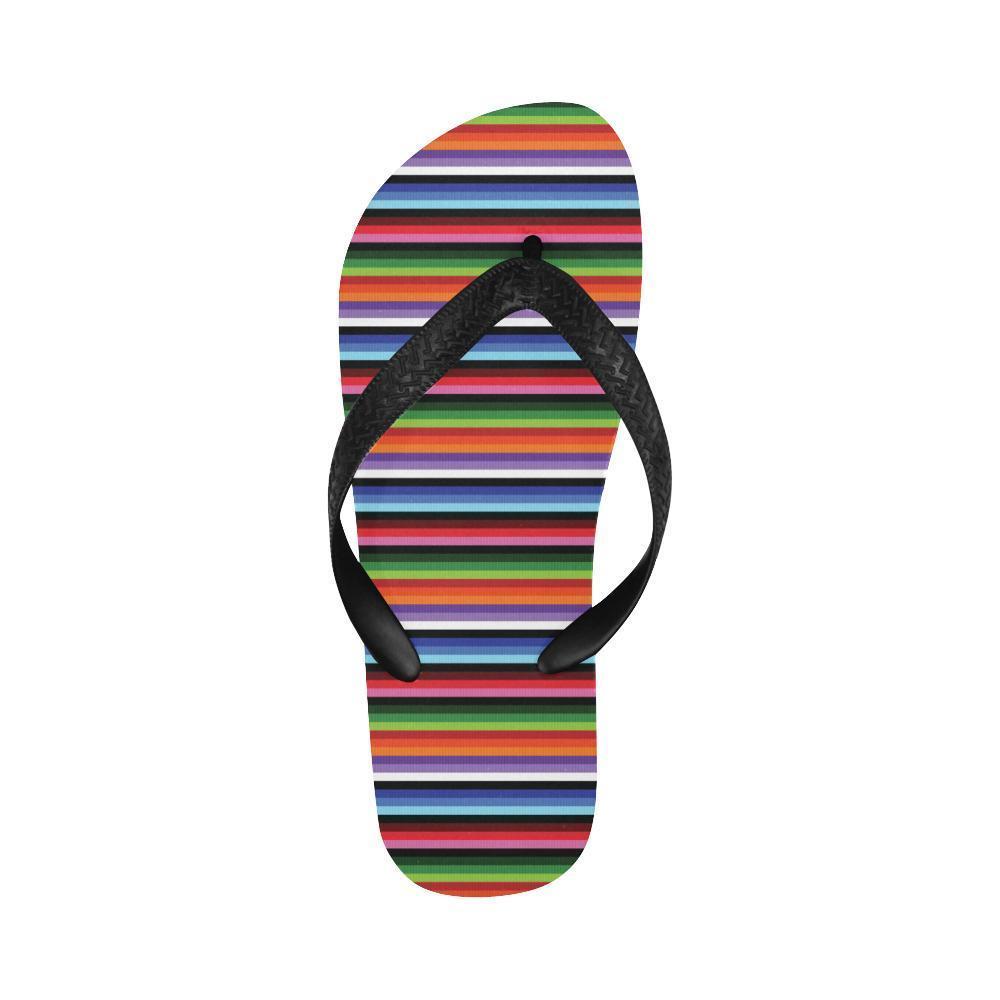 Serape Design Flip Flops-JTAMIGO.COM