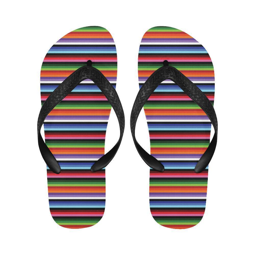 Serape Design Flip Flops-JTAMIGO.COM