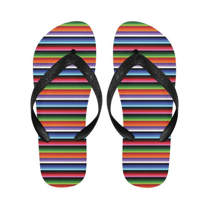 Serape Design Flip Flops-JTAMIGO.COM