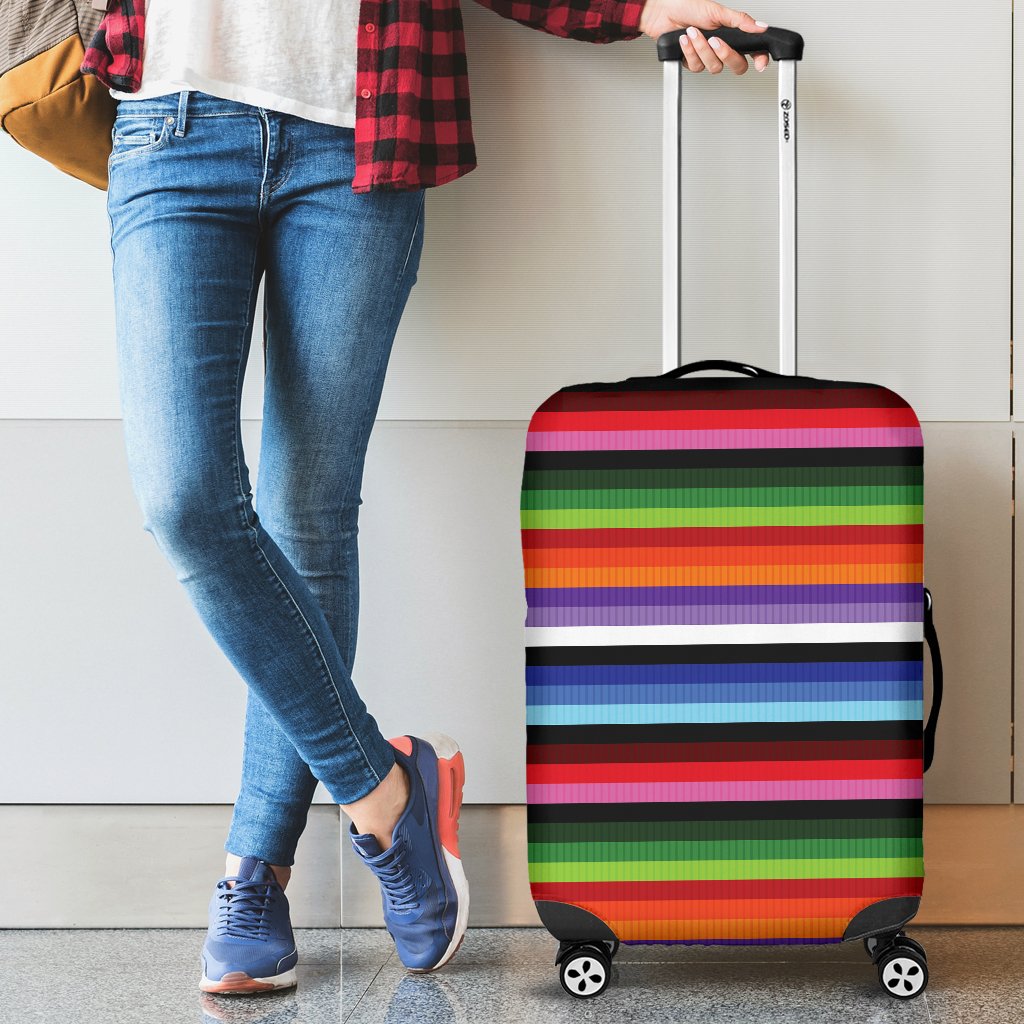Serape Design Luggage Cover Protector