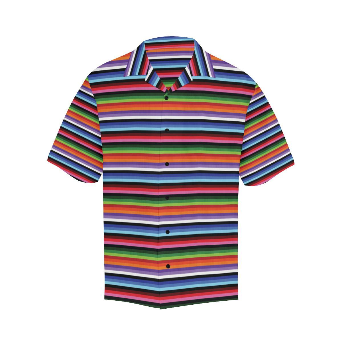 Serape Design Men Aloha Hawaiian Shirt