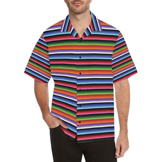 Serape Design Men Aloha Hawaiian Shirt