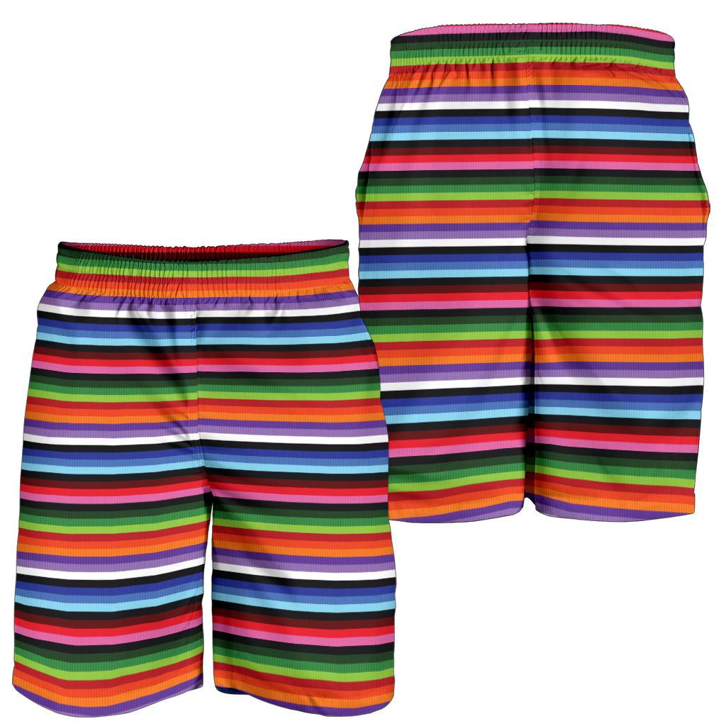 Serape Design Mens Shorts-JTAMIGO.COM