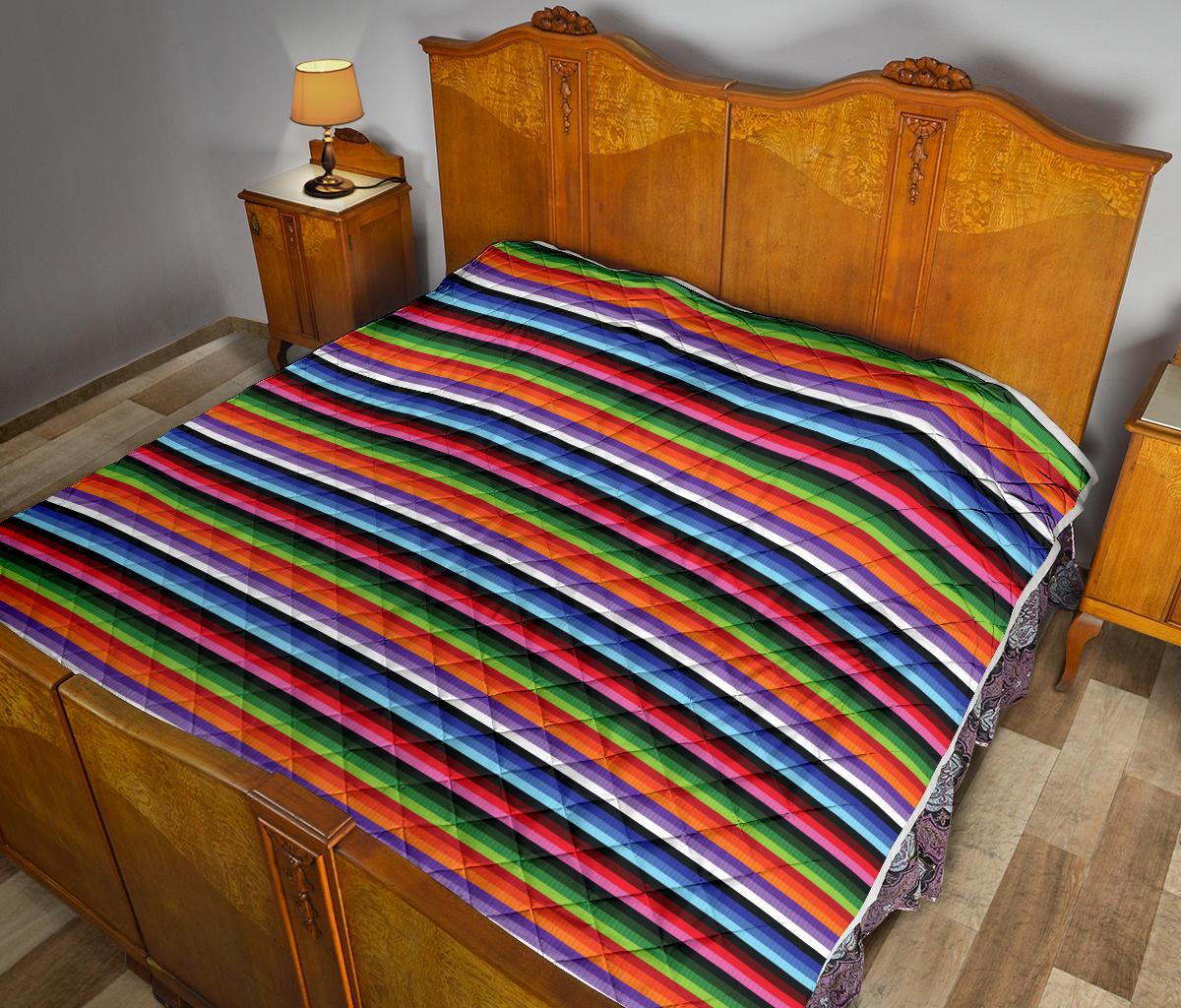 Serape Design Premium Quilt-JTAMIGO.COM