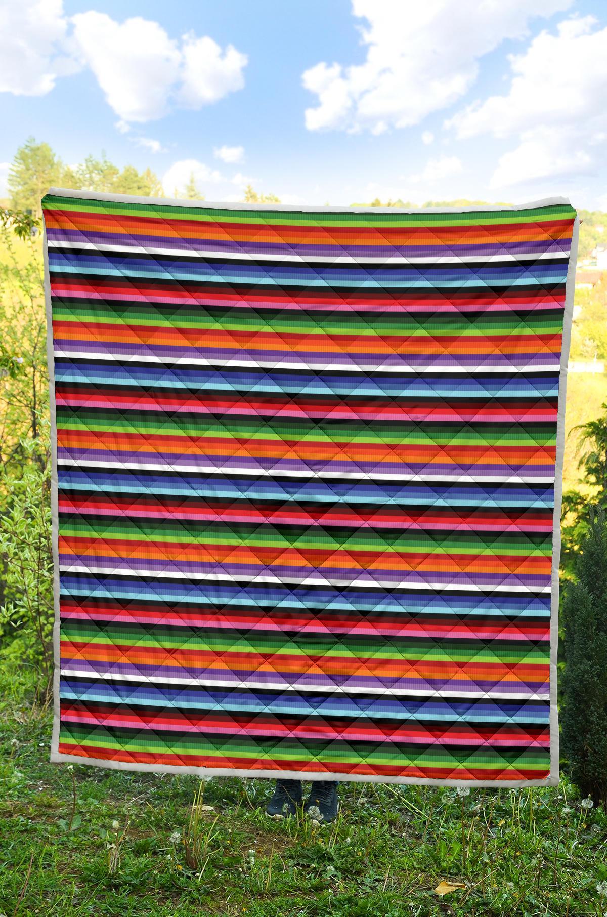 Serape Design Premium Quilt-JTAMIGO.COM