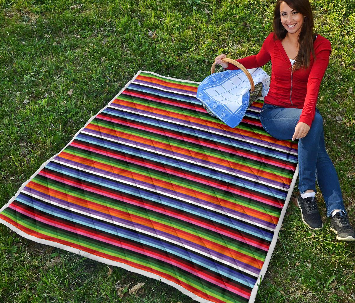Serape Design Premium Quilt-JTAMIGO.COM