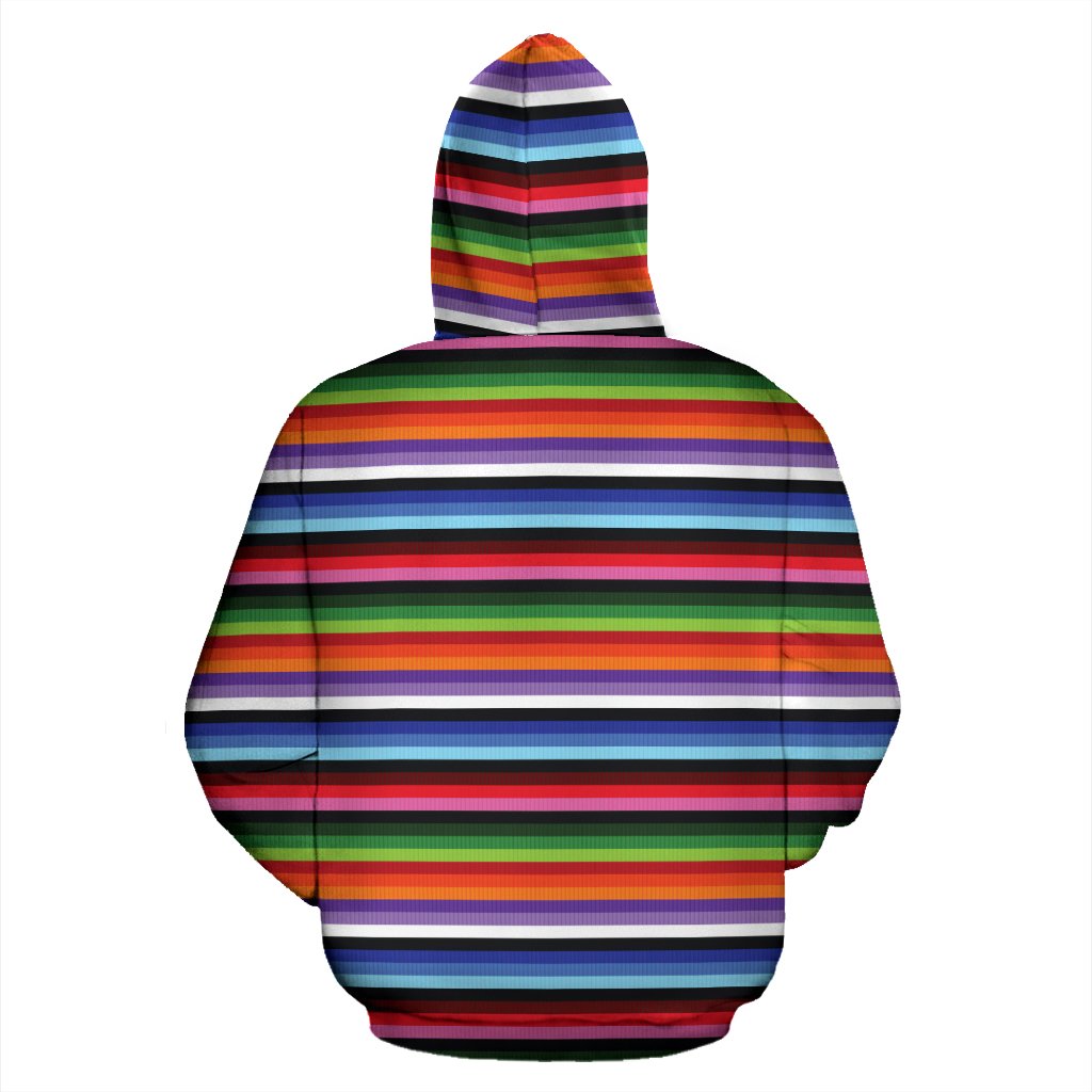 Serape Design Pullover Hoodie