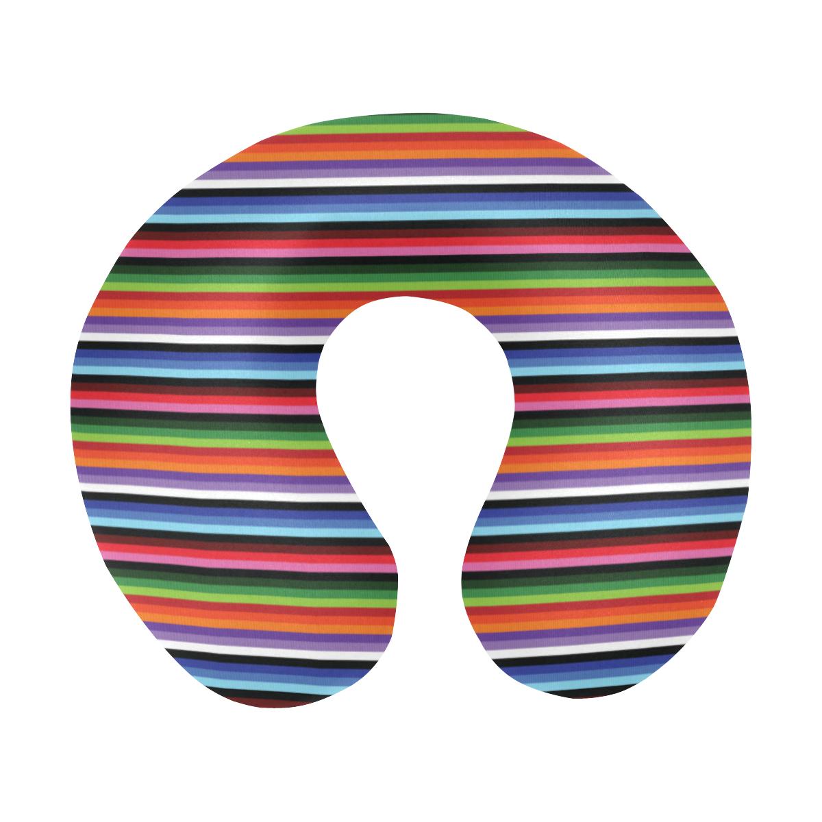 Serape Design U-Shaped Travel Neck Pillow-JTAMIGO.COM