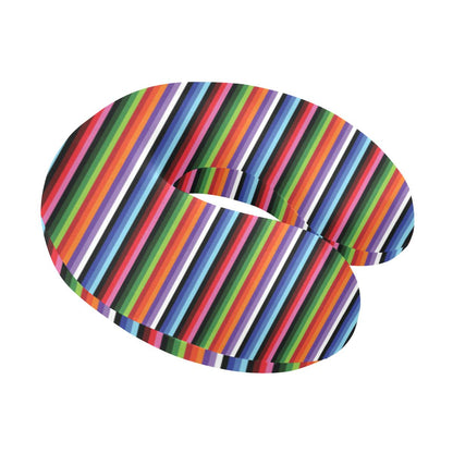 Serape Design U-Shaped Travel Neck Pillow-JTAMIGO.COM
