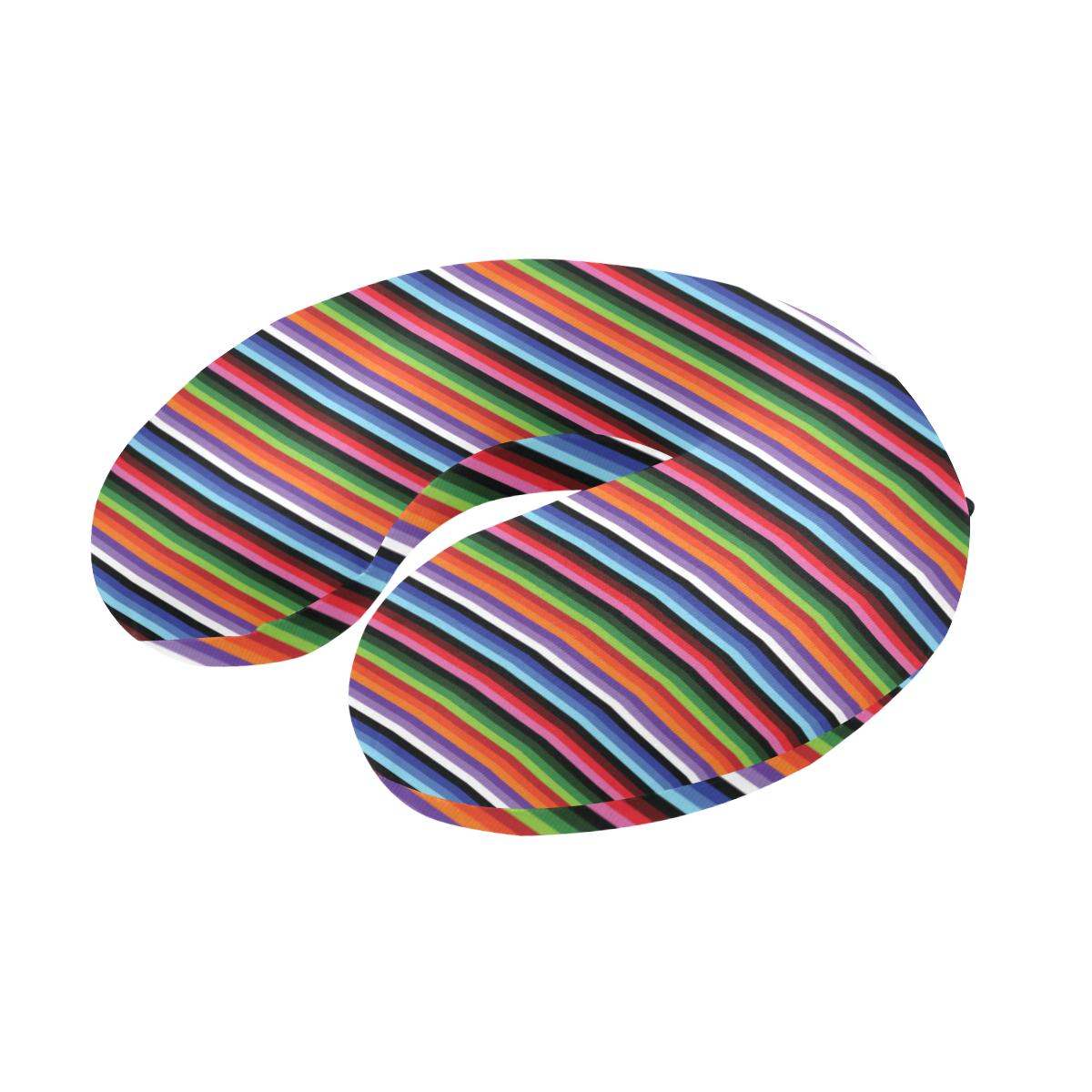 Serape Design U-Shaped Travel Neck Pillow-JTAMIGO.COM