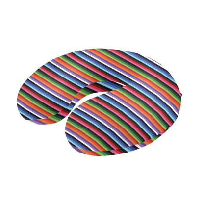 Serape Design U-Shaped Travel Neck Pillow-JTAMIGO.COM
