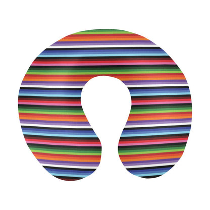 Serape Design U-Shaped Travel Neck Pillow-JTAMIGO.COM