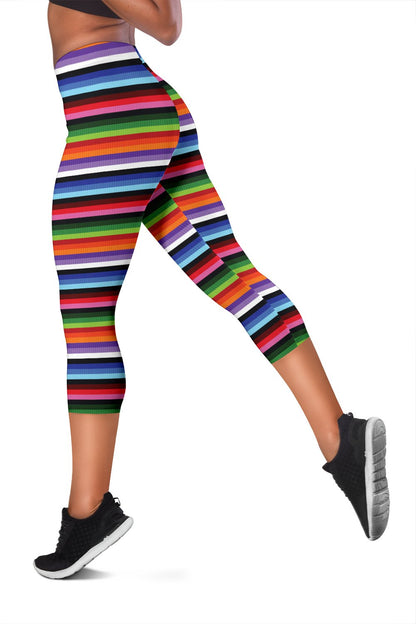 Serape Design Women Capris