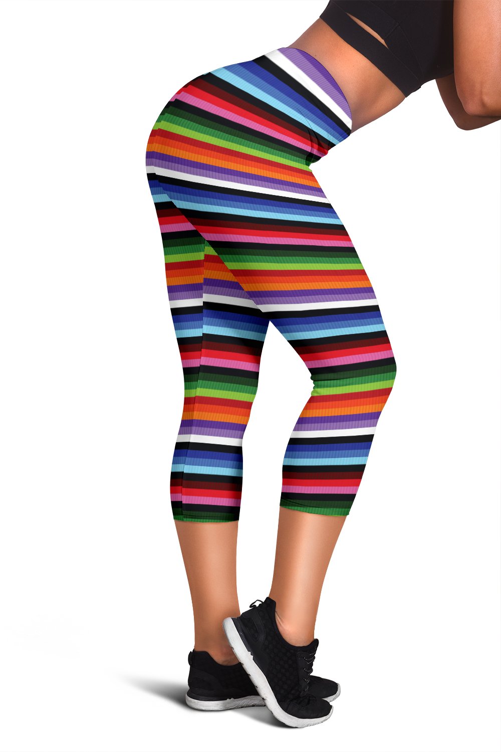 Serape Design Women Capris