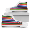 Serape Design Women High Top Shoes