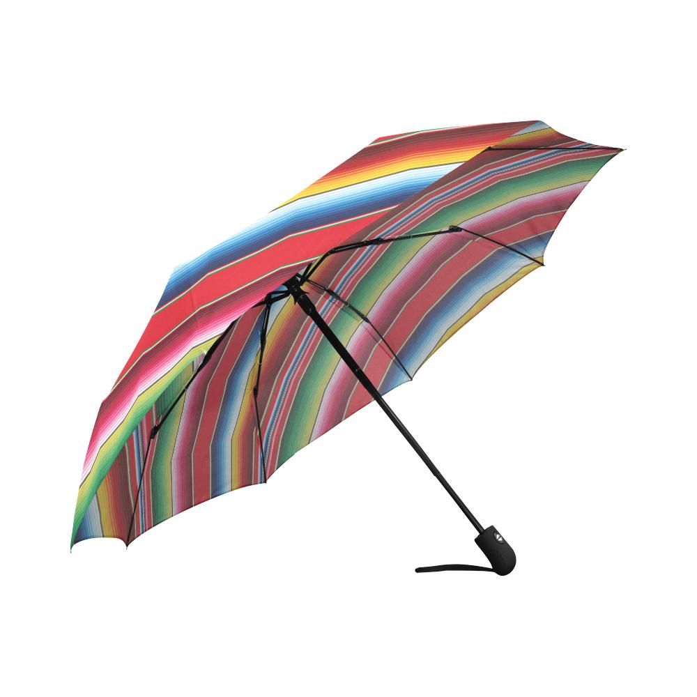 Serape Pattern Automatic Foldable Umbrella