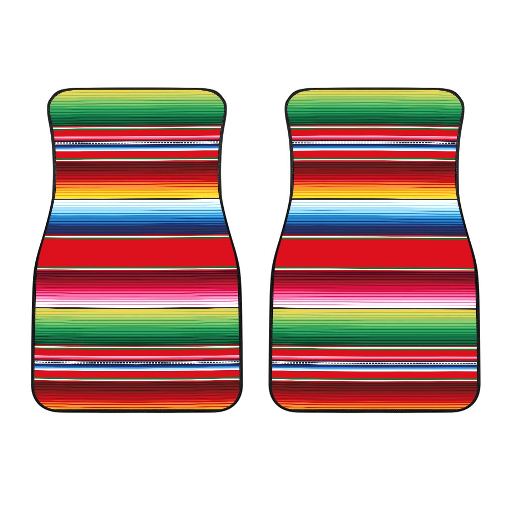 Serape Pattern Car Floor Mats
