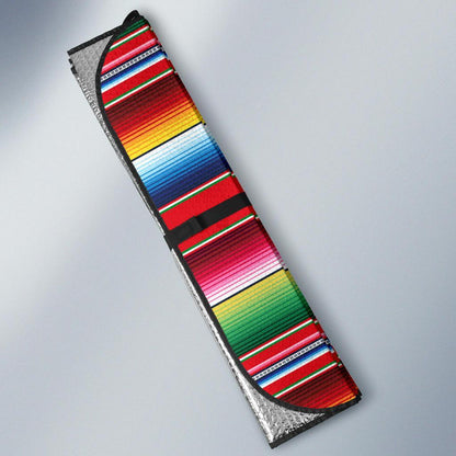 Serape Pattern Car Sun Shade For Windshield