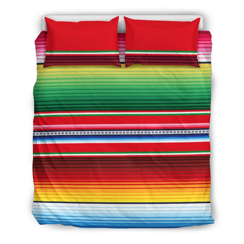 Serape Pattern Duvet Cover Bedding Set