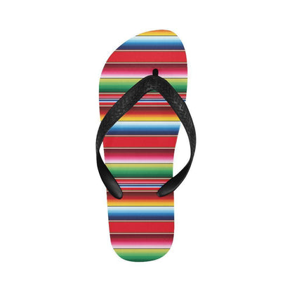 Serape Pattern Flip Flops-JTAMIGO.COM