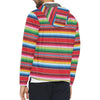 Serape Pattern Men Windbreaker Jacket-JTAMIGO.COM