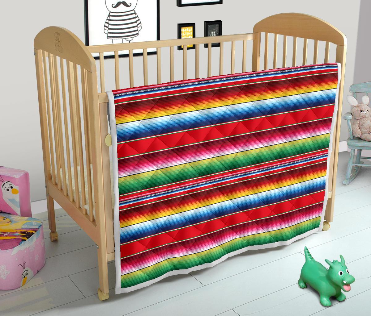 Serape Pattern Premium Quilt-JTAMIGO.COM