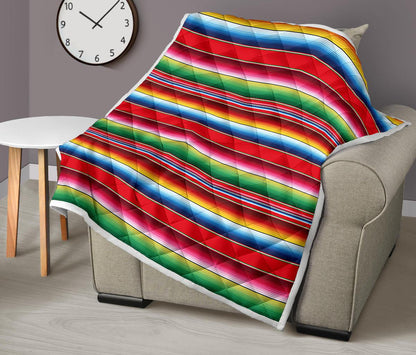 Serape Pattern Premium Quilt-JTAMIGO.COM