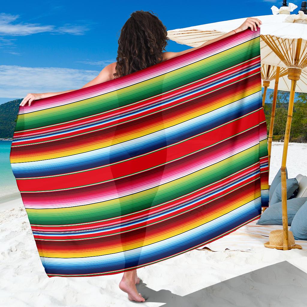 Serape Pattern Sarong Pareo Wrap