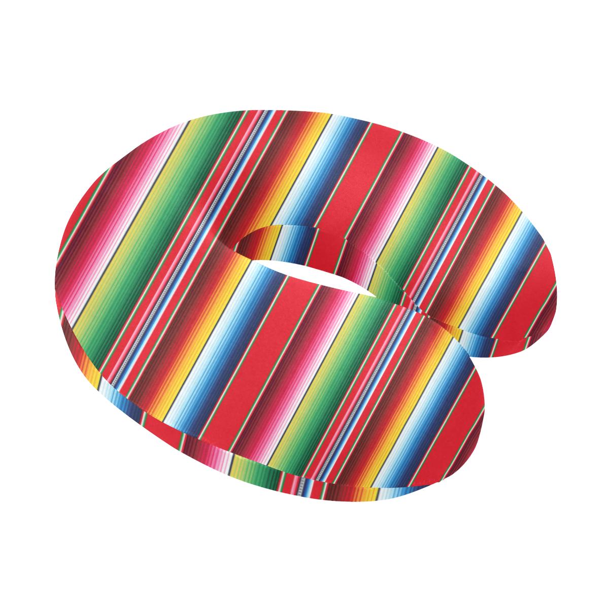Serape Pattern U-Shaped Travel Neck Pillow-JTAMIGO.COM
