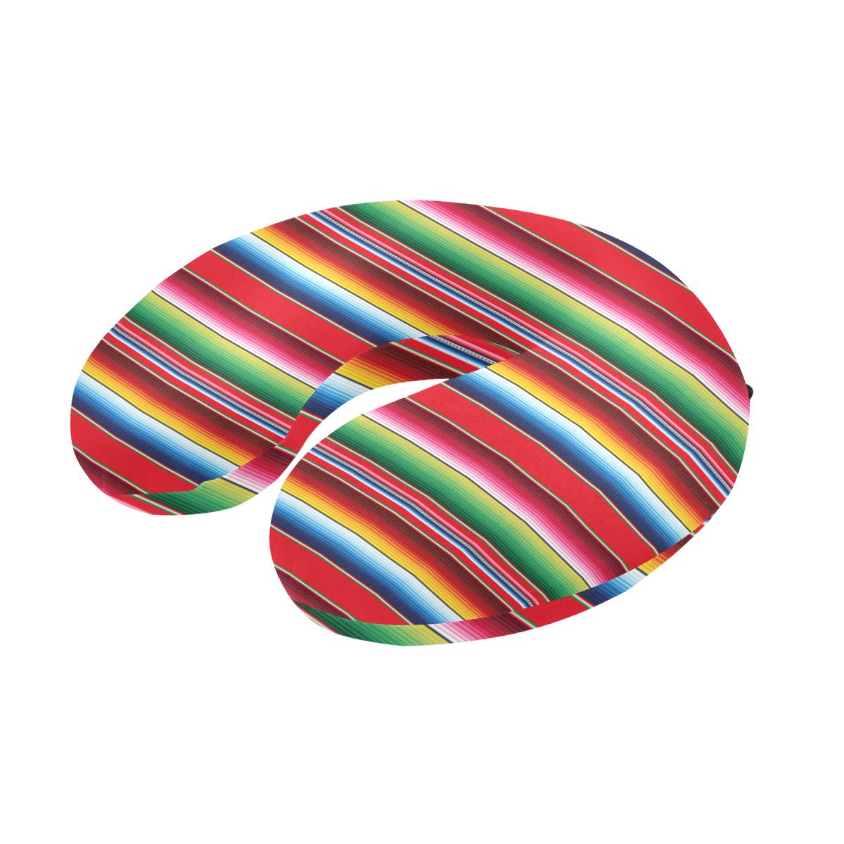 Serape Pattern U-Shaped Travel Neck Pillow-JTAMIGO.COM