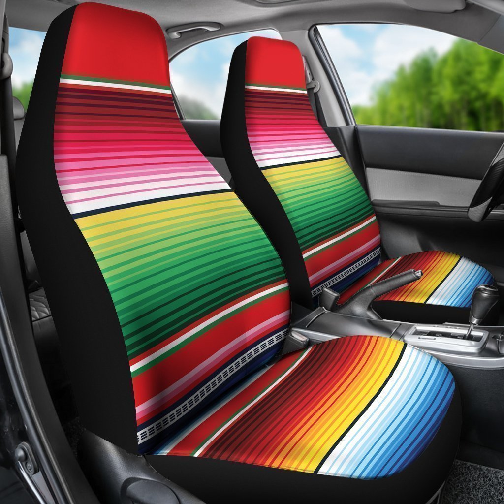 Serape Pattern Universal Fit Car Seat Covers